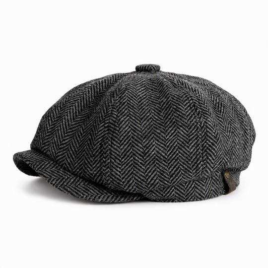 Vintage British Style Newsboy Cap for Men and Women Classic Casual Flat Cap Octagonal Beret Hat