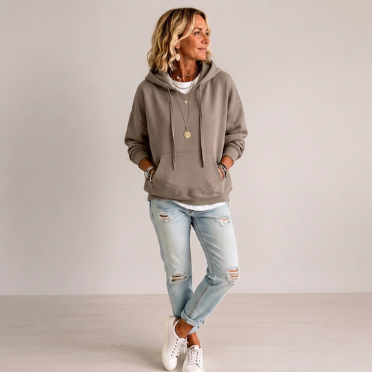 Women's Casual Oversized Drawstring Hoodie