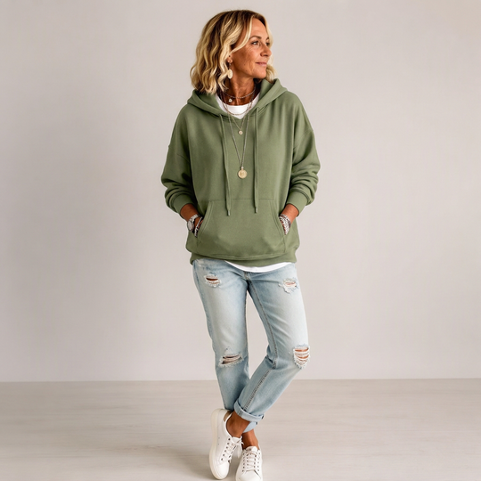 Women's Casual Oversized Drawstring Hoodie