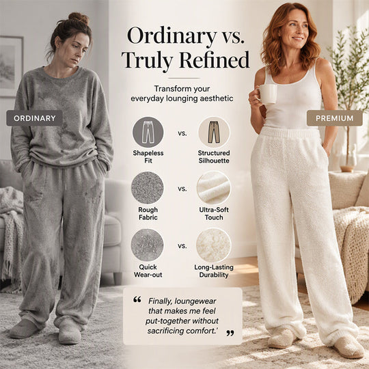 Women's Cozy Soft Wide-Leg Pants