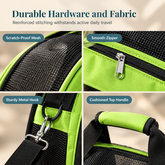 Breathable Pet Shoulder Bag Portable Outdoor Travel Carrier for Cats and Dogs