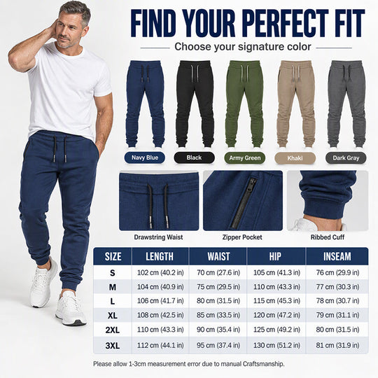 Men's Casual Athletic Slim Fit Joggers