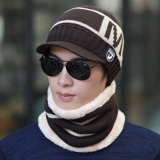 Men's Winter Warm Knit Beanie Hat