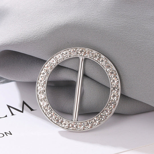Elegant Metal Shirt Corner Buckle