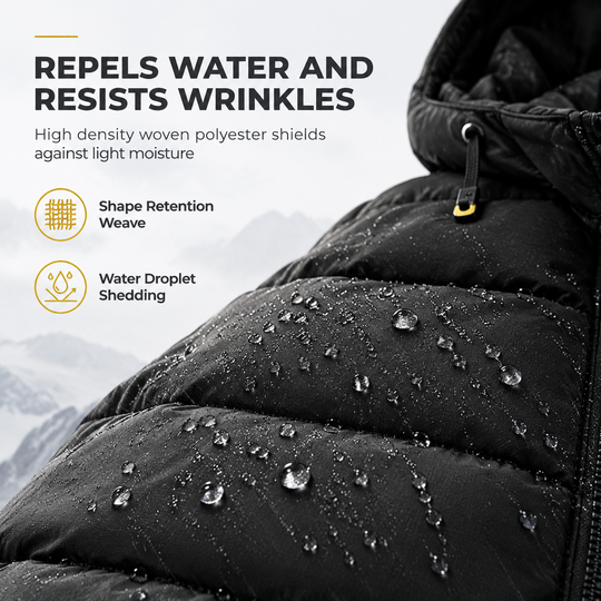Men's Casual Winter Short Cotton-Padded Warm Insulated Coat