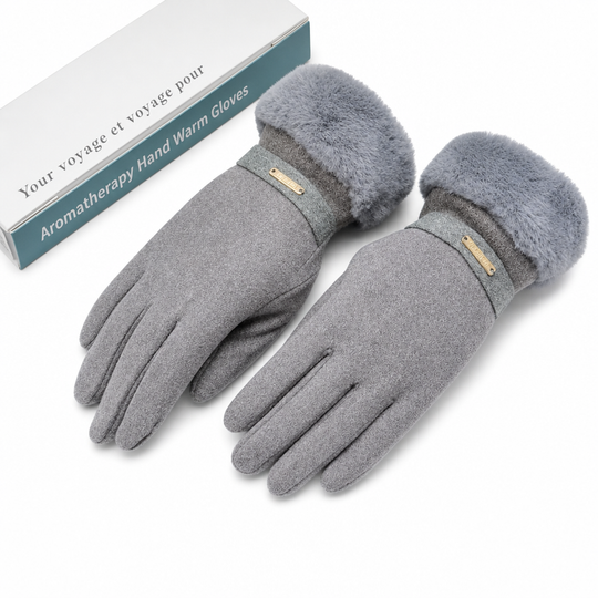 Women's Winter Thermal Touchscreen Gloves Windproof Warm Gloves for Outdoor Cycling and Driving