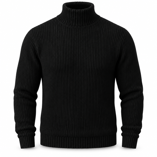 Men's Slim Fit Knit Turtleneck Sweater