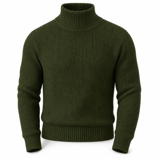 Men's Slim Fit Knit Turtleneck Sweater