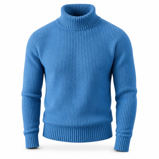 Men's Slim Fit Knit Turtleneck Sweater