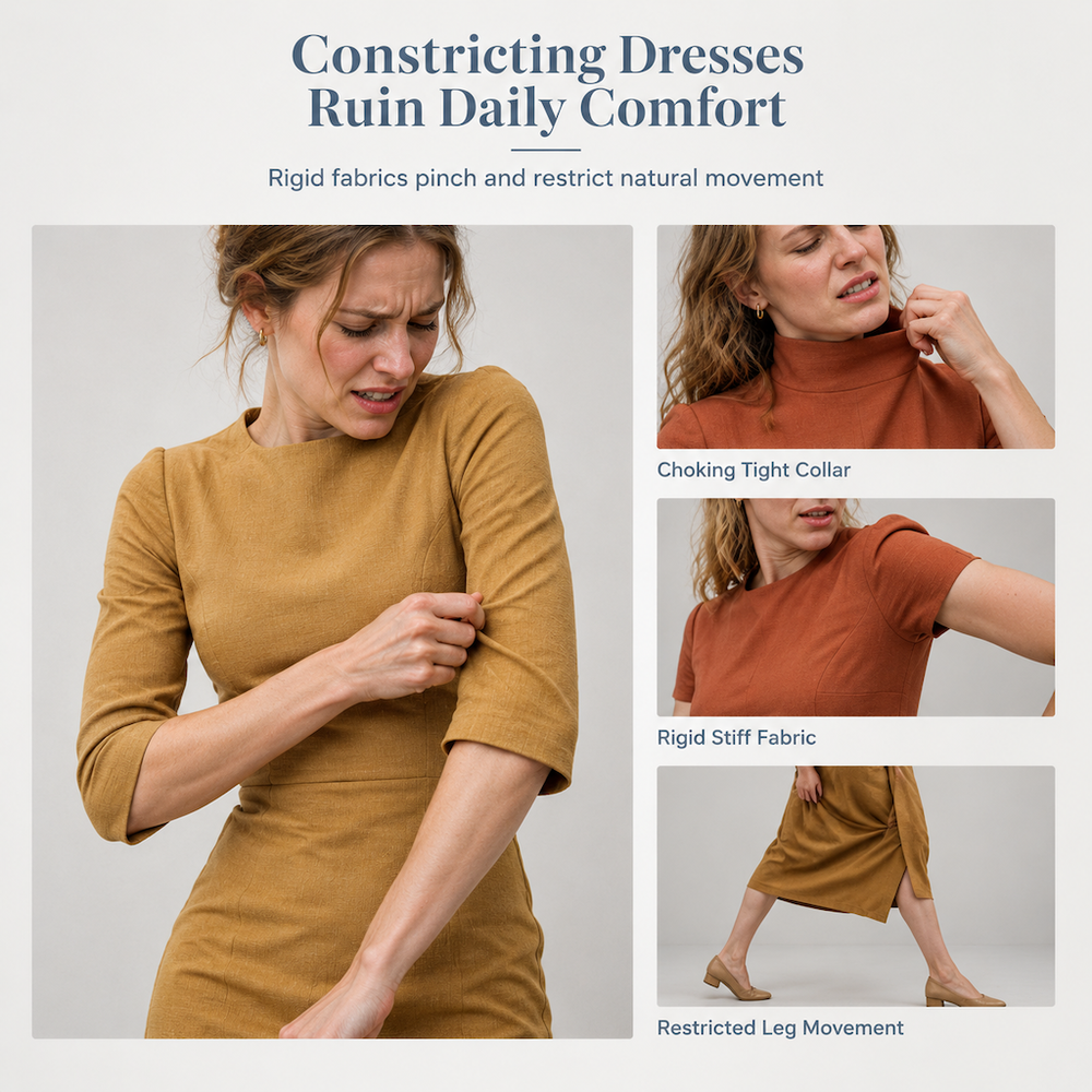 Women's Elegant Sexy V Neck Flare Half Sleeve Bodycon Fall Winter Dress