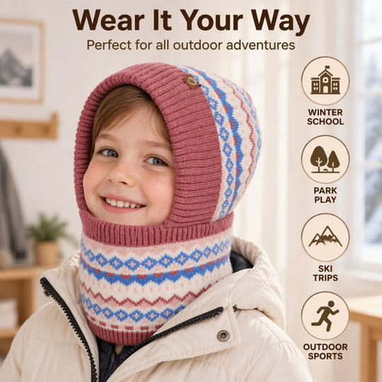 Childrens Winter Windproof Thermal Balaclava