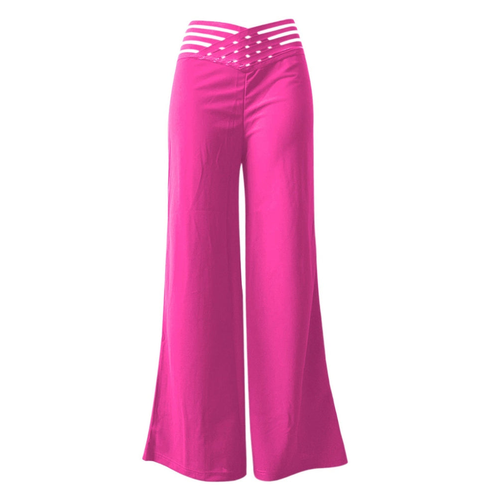 👖 Leg-Elongating Silhouette, Easy Everyday Comfort | Women's Casual High-Waisted Wide-Leg Pants