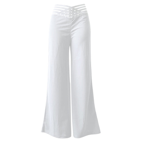 👖 Leg-Elongating Silhouette, Easy Everyday Comfort | Women's Casual High-Waisted Wide-Leg Pants