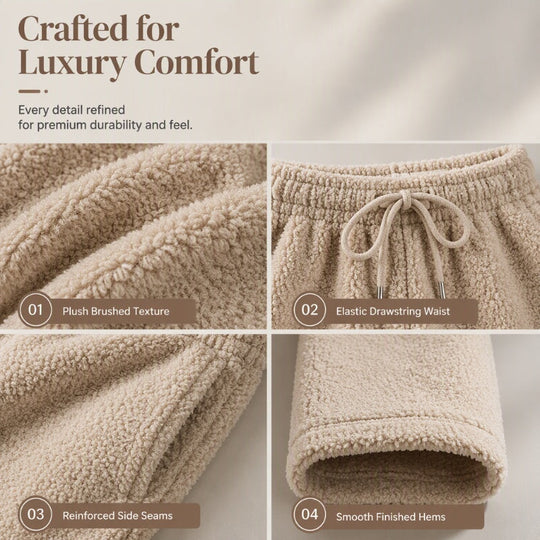 Women's Loose Cozy Warm Lounge Pants