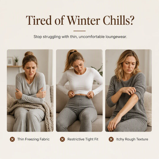 Women's Loose Cozy Warm Lounge Pants