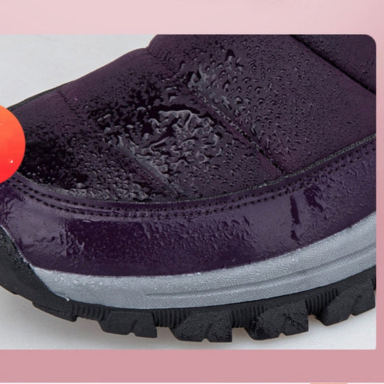 Unisex Plush-Lined Winter Snow Boots