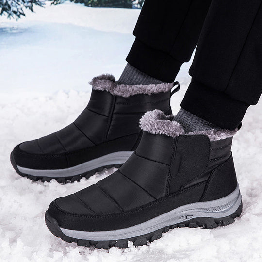 Unisex Plush-Lined Winter Snow Boots