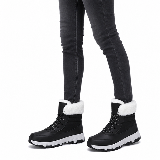 Women's Winter Snow Boots Thickened Mid Calf Boots for Outdoor Travel Plus Size🔥