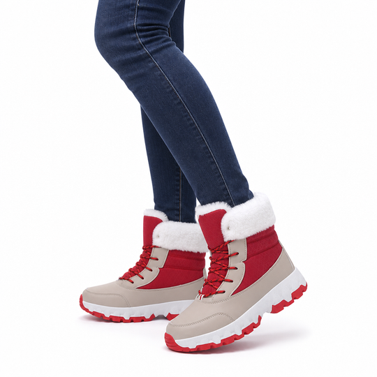 Women's Winter Snow Boots Thickened Mid Calf Boots for Outdoor Travel Plus Size🔥