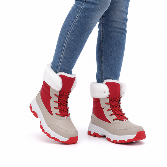 Women's Winter Snow Boots Thickened Mid Calf Boots for Outdoor Travel Plus Size🔥