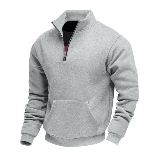 Men's Warm Half-Zip Sweatshirt