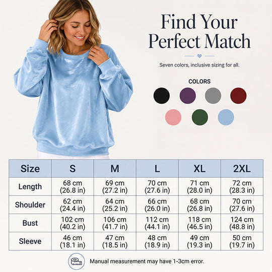 Women's Casual Crewneck Long Sleeve Top