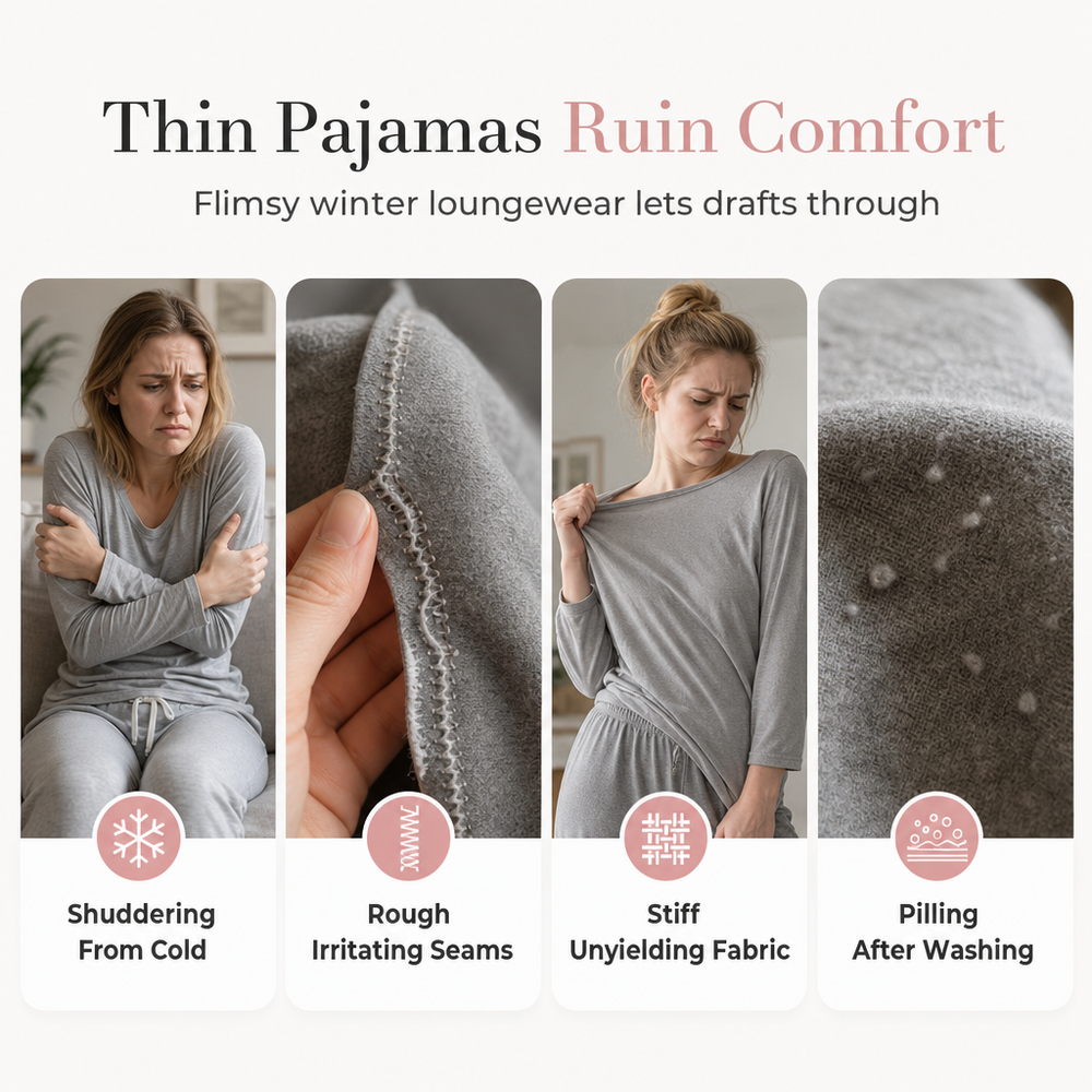 ☁️🧸 The Snuggle Edit™ – Fluffy Hoodie & Dream-Soft Lounge Set ✨💗