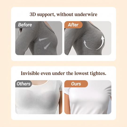 Comfort Front-Clasp & Wire-Free Seamless Bra
