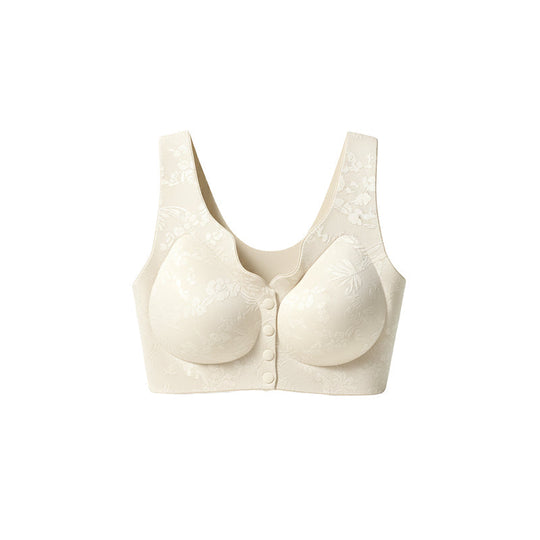 Comfort Front-Clasp & Wire-Free Seamless Bra