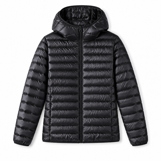 Men's Lightweight Hooded Cotton Padded Solid Color Autumn Winter Short Coat🔥