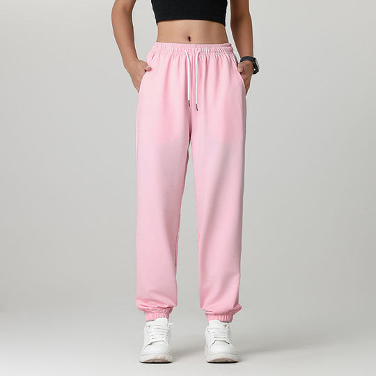 🏃 Move-Ready Comfort, Personalized Waist Fit | Women's Casual Athletic Joggers with Drawstring
