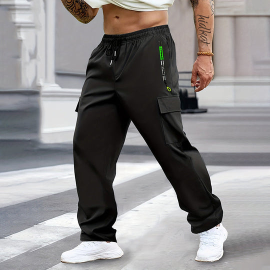 Men's Plush-Lined Waterproof Cargo Pants
