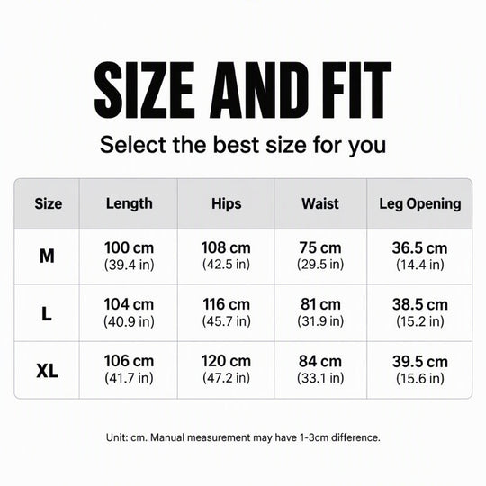 Men's Winter Thermal Straight Leg Pants