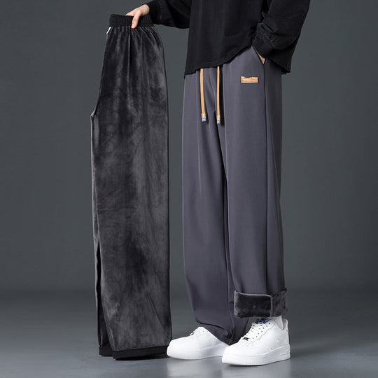 Men's Winter Thermal Straight Leg Pants