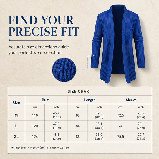 Men's Solid Long Sleeve Knit Cardigan Sweater