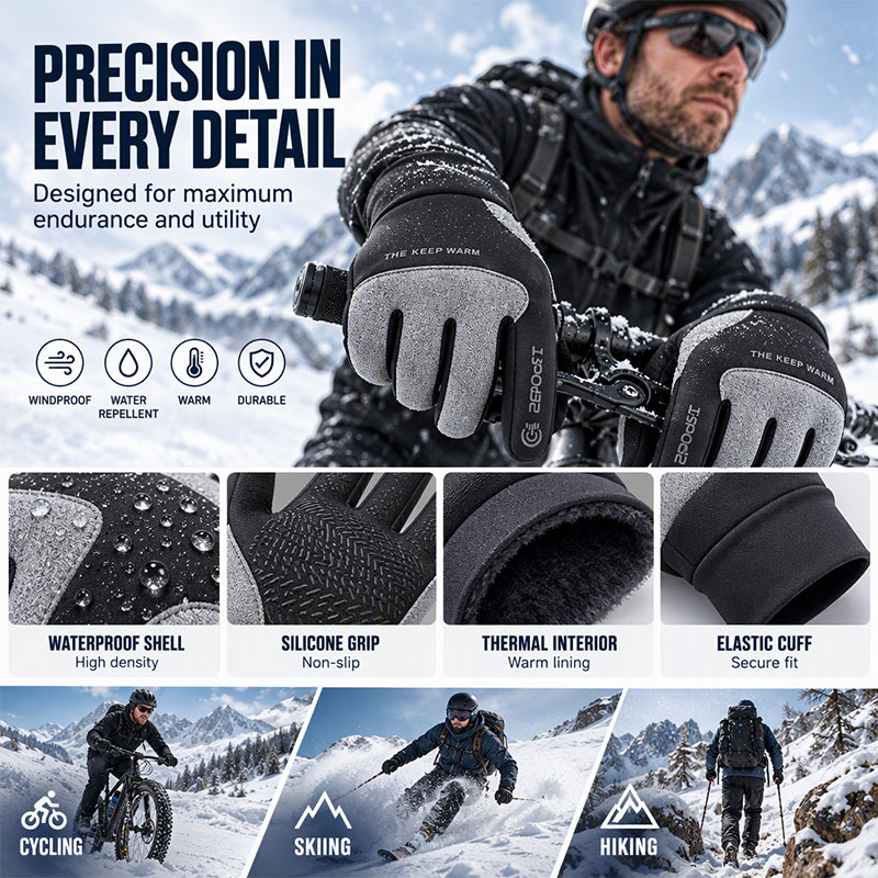 Cycling Touchscreen Outdoor Windproof Gloves