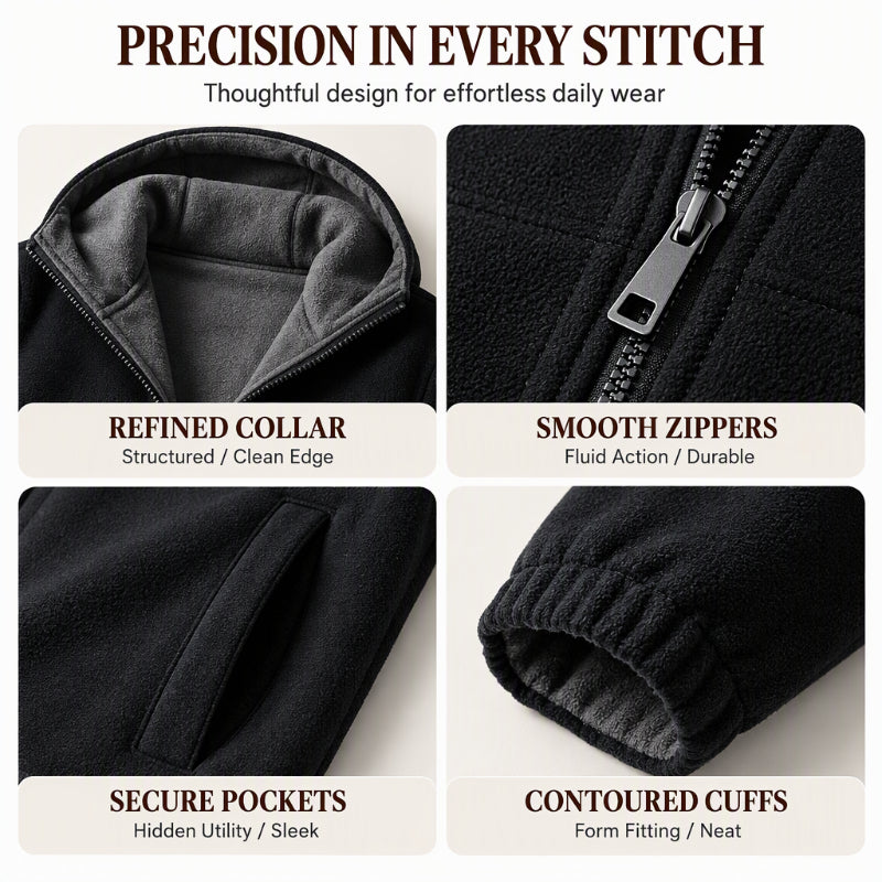 🔥Men's Casual Winter Thermal Hooded Jacket