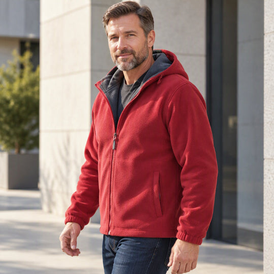 🔥Men's Casual Winter Thermal Hooded Jacket