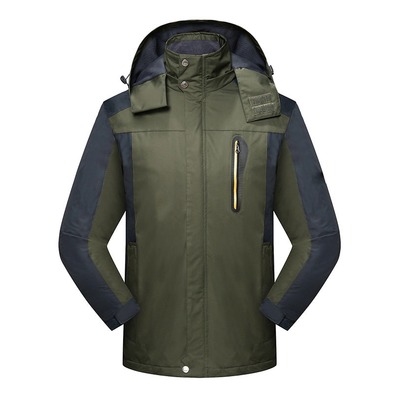 🏔 Stay-Dry Protection, Trail-Ready Comfort | Men's Waterproof & Windproof Outdoor Hiking Jackets