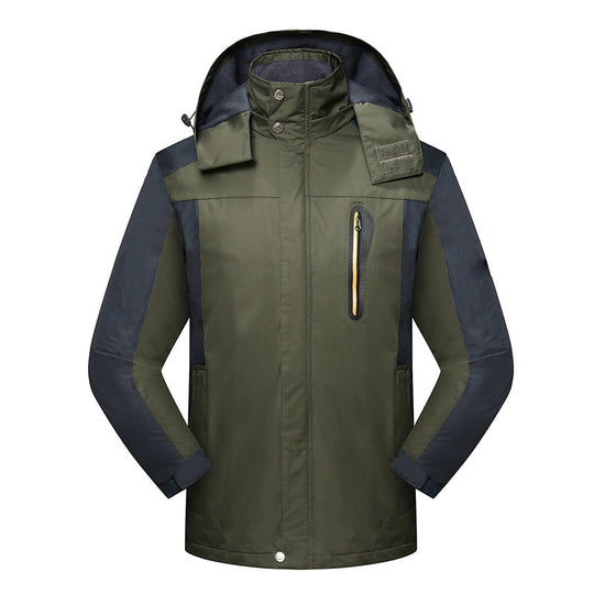 🏔 Stay-Dry Protection, Trail-Ready Comfort | Men's Waterproof & Windproof Outdoor Hiking Jackets