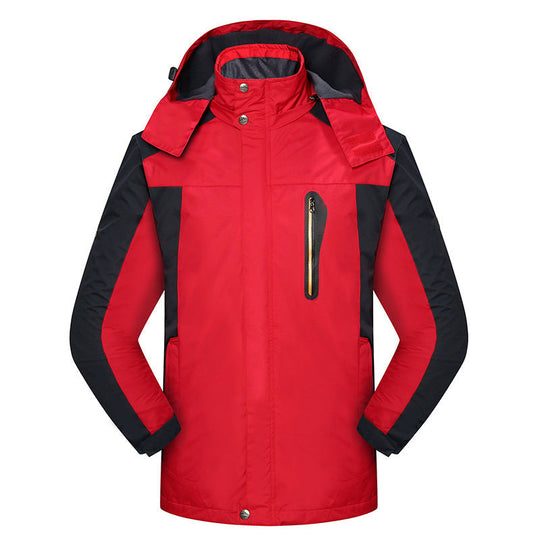🏔 Stay-Dry Protection, Trail-Ready Comfort | Men's Waterproof & Windproof Outdoor Hiking Jackets