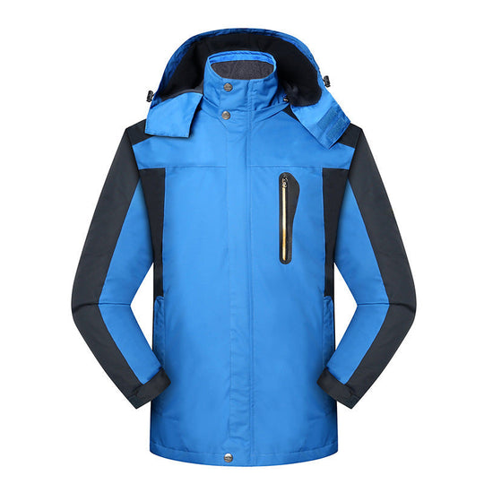 🏔 Stay-Dry Protection, Trail-Ready Comfort | Men's Waterproof & Windproof Outdoor Hiking Jackets