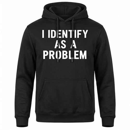 😄 Playful Graphic, Easy Everyday Comfort | Men's Humorous Graphic Hooded Sweatshirt