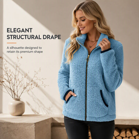 🧥 Easy On/Off, Effortless Layering | Women's Casual Zip-Up Cardigan Jacket