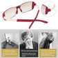 Pousbo® Anti-blue Anti-fatigue Far And Near Dual Use Reading Glasses