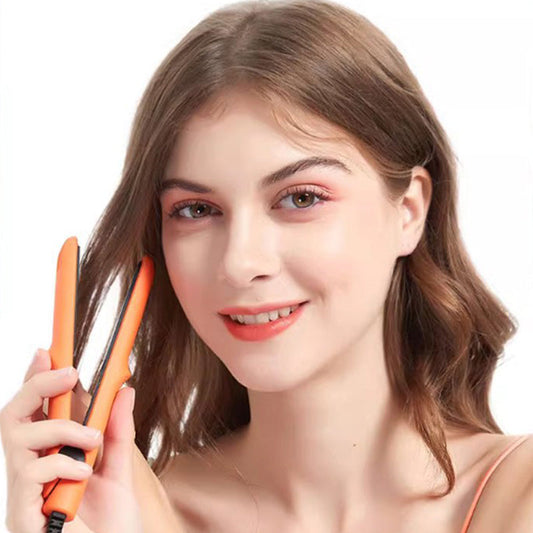 2-in-1 Mini Curling Wand & Flat Iron Hair Straightener🔥50% OFF🔥