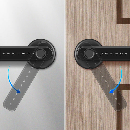 ✅Penghantaran Percuma✈Pemegang Kunci Pintu Pintar Cap Jari Dengan Kawalan APP Bluetooth